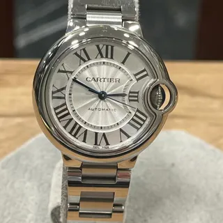 Cartier Ballon Bleu 33mm 3489-CM4-DC701 33mm Stainless steel White