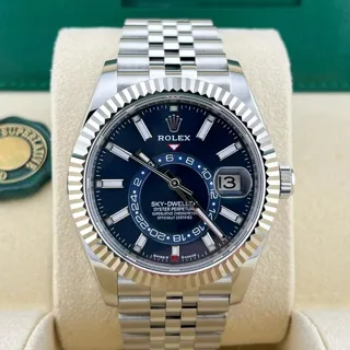 Rolex Sky-Dweller 336934 42mm Stainless steel Blue