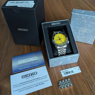 Seiko 5 Sports SSK017 42.5mm Stainless steel Golden