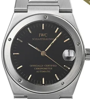 IWC Ingenieur Automatic 3521-002 34mm Stainless steel Black