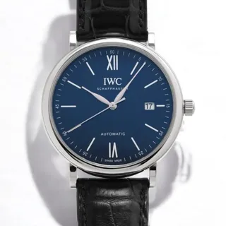 IWC Portofino IW356518 40mm Stainless steel Blue