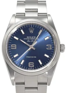 Rolex Air King 14000M 34mm Stainless steel Blue