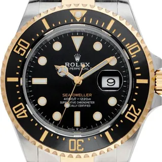 Rolex Sea-Dweller 126603 (SEA-DWELLER (FROM 2017)) 43mm Yellow gold and Stainless steel Black