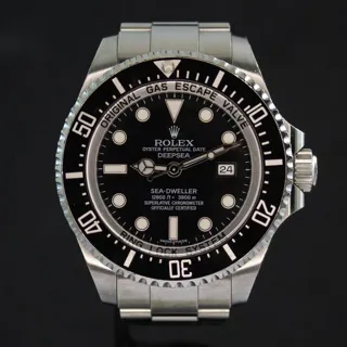 Rolex Sea-Dweller Deepsea 116660 44mm Stainless steel Black