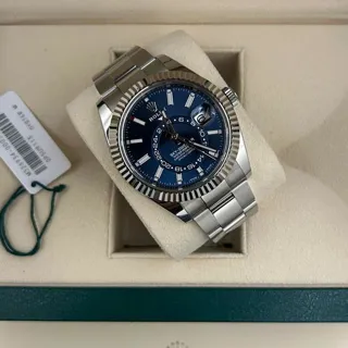 Rolex Sky-Dweller 326934 42mm Stainless steel Blue