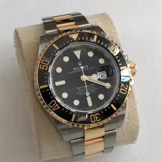 Rolex Sea-Dweller 126603 43mm Yellow gold and Stainless steel Black