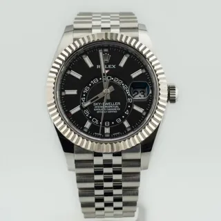 Rolex Sky-Dweller 326934 42mm Stainless steel Black