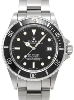 Rolex Sea-Dweller 16660 (SEA-DWELLER (UP TO 1989)) 40mm Stainless steel Black