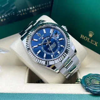 Rolex Sky-Dweller 336934 42mm Stainless steel Blue