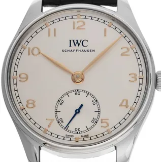 IWC Portugieser IW358303 40.5mm Stainless steel Silver