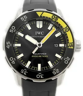 IWC Aquatimer IW356802 Stainless steel Black