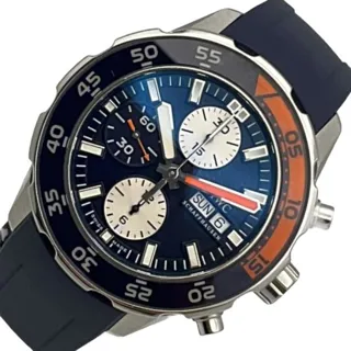 IWC Aquatimer Chronograph IW376704 45mm Stainless steel Blue