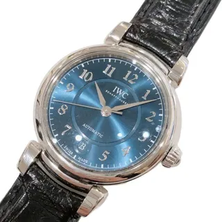 IWC Da Vinci IW458312 35mm Stainless steel Blue