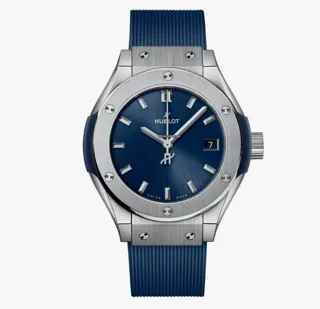 Hublot Classic Fusion Blue 591.NX.7170.RX 29mm Titanium Blue