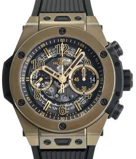 Hublot Big Bang 421.MX.1130.RX 44mm Yellow gold Skeletonized