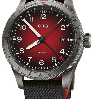 Oris ProPilot 01 798 7773 4268-07 3 20 14GLC 41mm Stainless steel Red