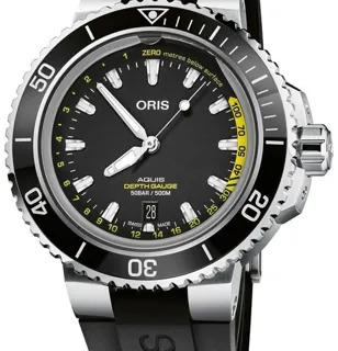 Oris Aquis 01 733 7755 4154-Set RS 46mm Stainless steel Black