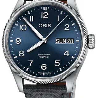 Oris Big Crown ProPilot 752 7760 4065-FS 44mm Stainless steel Blue