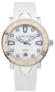 Ulysse Nardin Lady Diver 8103-101 40mm Stainless steel White