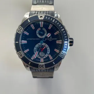 Ulysse Nardin Diver Chronometer 263-10-3/93 44mm Stainless steel Blue