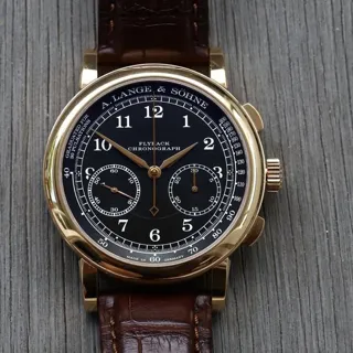 A. Lange & Söhne 1815 414.031 39.5mm Rose gold Black