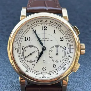 A. Lange & Söhne 1815 414.032 39.5mm Rose gold Silver