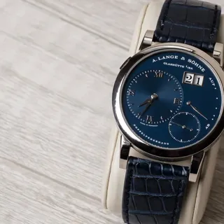 A. Lange & Söhne Lange 1 101.027 38.5mm White gold Blue