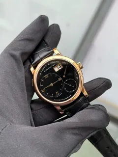 A. Lange Lange 1 101.031 38.5mm Pink Gold$Rose gold Black