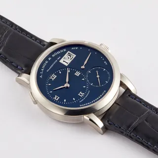 A. Lange Lange 1 191.028 White gold Blue