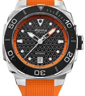 Alpina Seastrong AL-525BO3VE6 40mm Stainless steel Orange