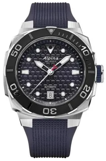 Alpina Seastrong AL-525N3VE6 39mm Stainless steel Blue