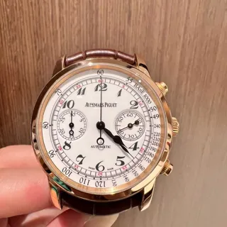 Audemars Piguet Jules Audemars 26100OR.OO.D088CR.01 41mm Rose gold White