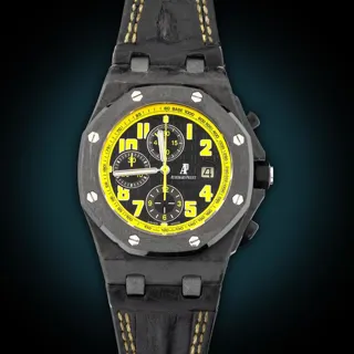 Audemars Piguet Royal Oak Offshore 26176FO.OO.D101CR.02 42mm Carbon fiber and Ceramic and Titanium Black