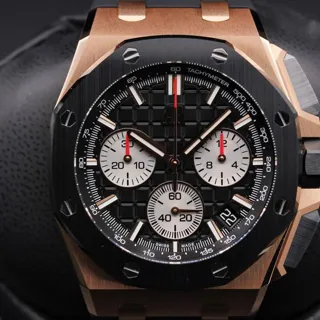 Audemars Piguet Royal Oak Offshore 26420RO.OO.A002CA.01 43mm Rose gold Black