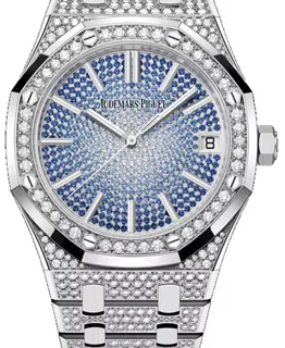 Audemars Piguet Royal Oak Selfwinding 15512BC.ZZ.1322BC.01 41mm White gold Blue