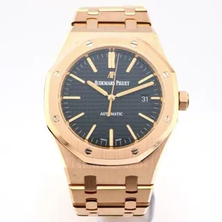 Audemars Piguet Royal Oak Selfwinding 15400OR.OO.1220OR.01 ( OAK  ) 41mm Rose gold Black