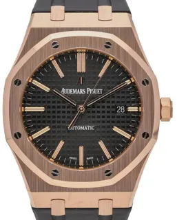 Audemars Piguet Royal Oak Selfwinding 15400OR.OO.1220OR.01 ( OAK  ) 41mm Rose gold Black