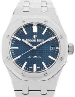 Audemars Piguet Royal Oak Selfwinding 15450ST.OO.1256ST.03 ( OAK  ) 37mm Stainless steel Blue