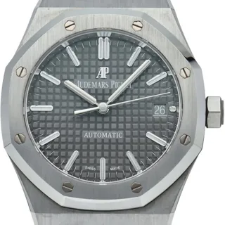 Audemars Piguet Royal Oak Selfwinding 15450ST.OO.1256ST.02 ( OAK  ) 37mm Stainless steel Gray