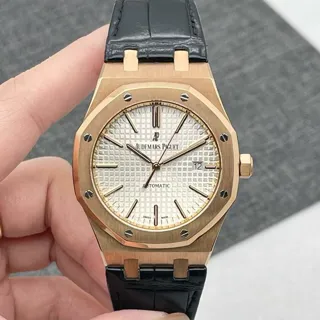 Audemars Piguet Royal Oak Selfwinding 154000R.00.D088CR.01 Rose gold White