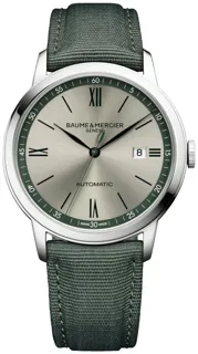 Baume & Mercier Classima M0A10696 Stainless steel Gray Sunray