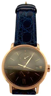 Baume & Mercier Classima 39mm Yellow gold Blue