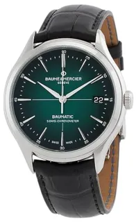 Baume & Mercier Clifton M0A10592 40mm Stainless steel Green