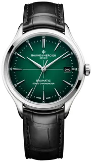 Baume & Mercier Clifton M0A10592 Stainless steel Green