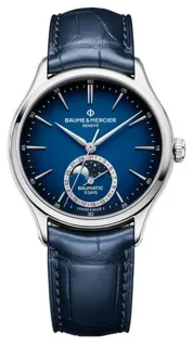 Baume & Mercier Clifton M0A10756 39mm Stainless steel Blue