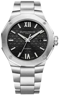 Baume & Mercier Riviera M0A10621 Stainless steel Black