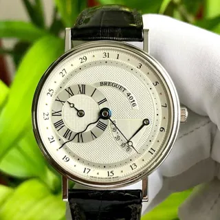 Breguet Classique 3680BB/11/986 White gold Silver