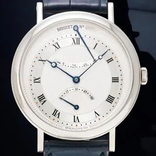 Breguet Classique 5207BB/12/9V6 39mm White gold Silver