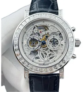 Breguet Classique 5238bb/10/9v6.dd00 40.5mm White gold Silver