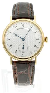 Breguet Classique 5907 34.5mm Yellow gold Silver